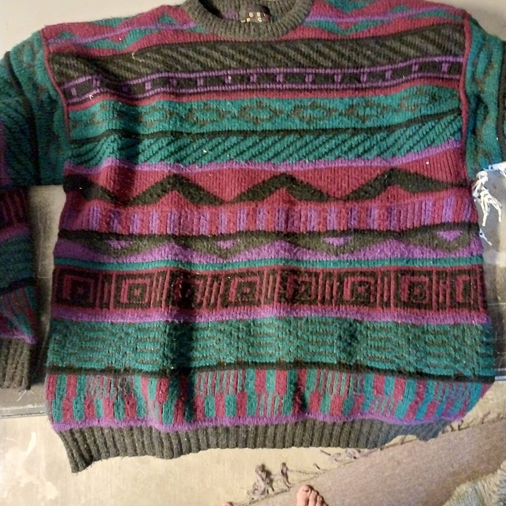 Large Chunky Vintage Sweater